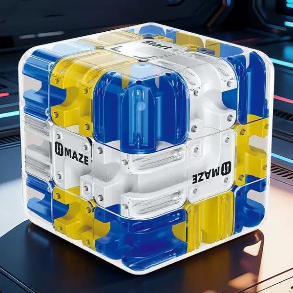 Large Labyrinth 3D Puzzle Maze Cube - Engaging Brain Teaser Toy