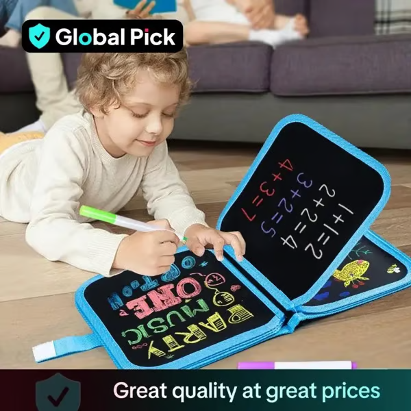 🔥Dinosaur Pattern Erasable Coloring Graffiti Book Set