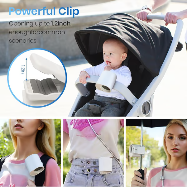 🏆Flash Sale⚡ 50K+ SOLD! Almost Gone-💥🔥✨USB Rechargeable Powerful Cooling Fan，Best gifts