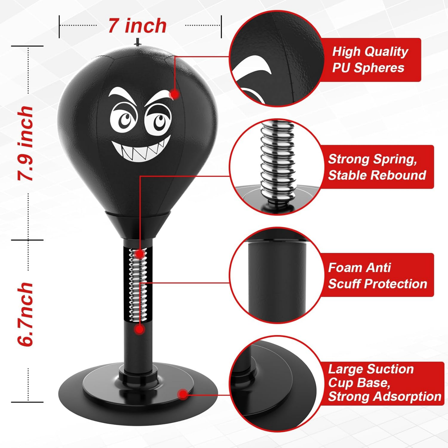 De-stress boxing speed ball