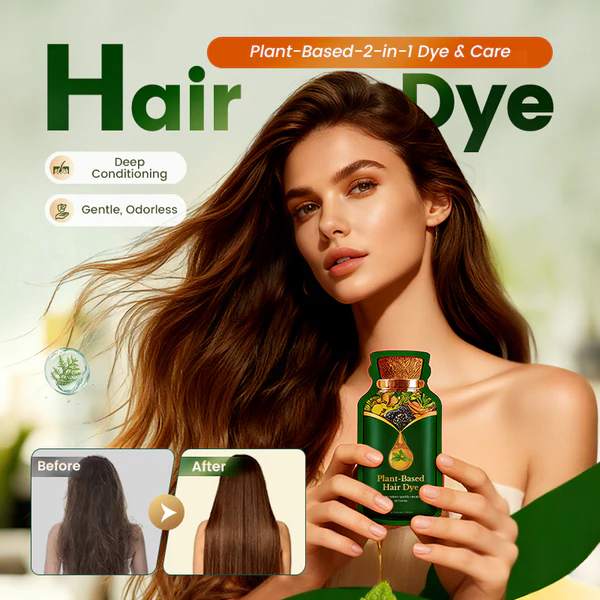 Gentle Plant-Based Quick-Use Hair Dye（50% OFF）