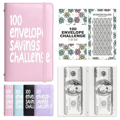 🔥LAST DAY 49％ OFF🔥--✉️100 Envelope Savings Challenge Book