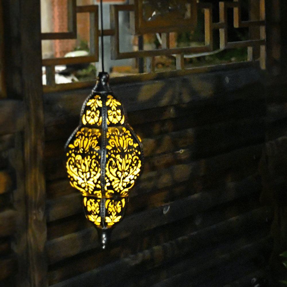 🌙Moroccan Style Artisan Solar Lights Outdoor - IPX65 waterproof✨