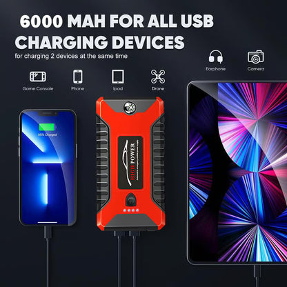 🔥Jump Starter 300A Peak Jump Starter Battery Pack