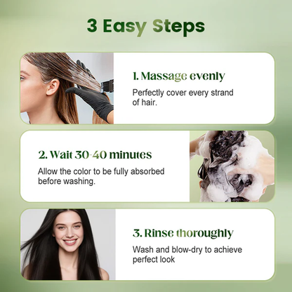 Gentle Plant-Based Quick-Use Hair Dye（50% OFF）