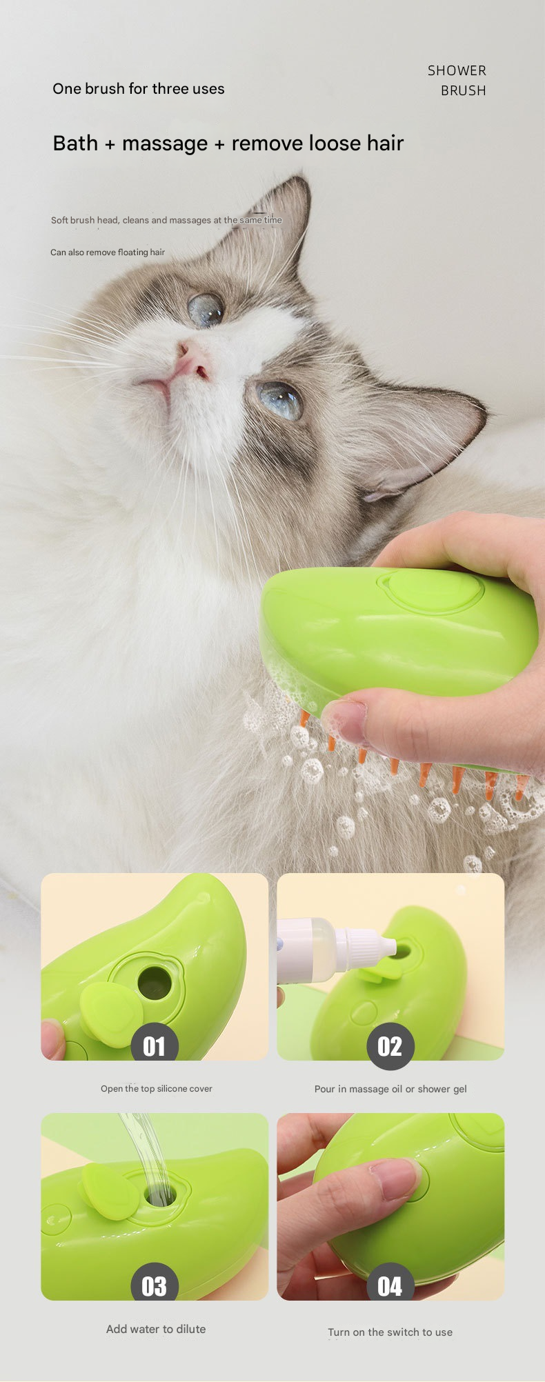 Pet Electric Spray Comb