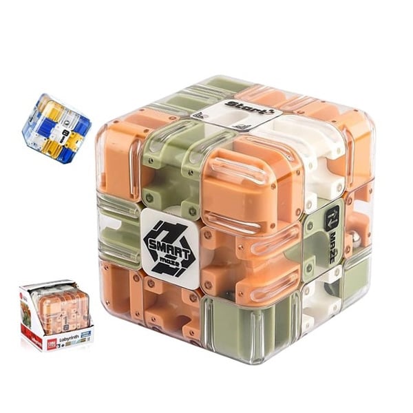 Large Labyrinth 3D Puzzle Maze Cube - Engaging Brain Teaser Toy