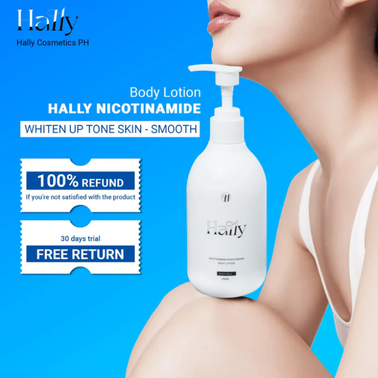 Original Hally Niacinamide Whitening Body Lotion
