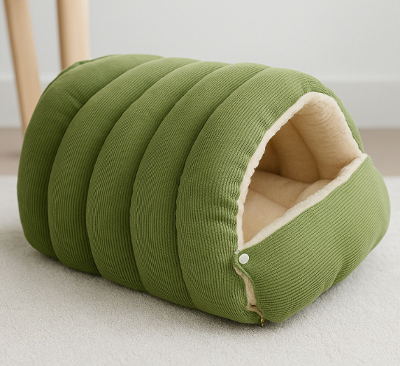 Thickened and warm detachable enclosed bed for dogs and cats