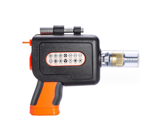 🔧 180° Rotating Ratchet Screwdriver Set | Multi-functional Alloy Bits · Two-way Magnetic Attachment · Portable and Efficient Repair Tool