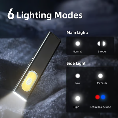 Pocket-Sized Multi-Mode LED Flashlight