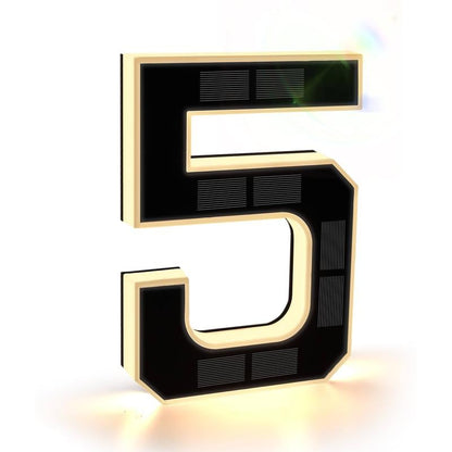 ☀Solar Lighted House Numbers for Outside