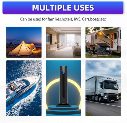 📺 TV Antenna - Digital HD Antenna - Indoor HDTV 1080P 4K (Long Range) 🎁