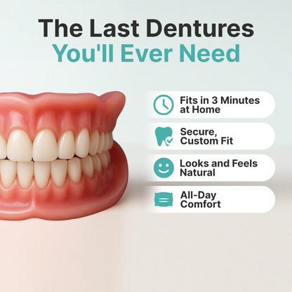 🦷Ends Today: 70% OFF! ⏰Yagoo™ Medical Full Denture with Strong Suctiond🌎Obtain American Dental Association (ADA) Certification