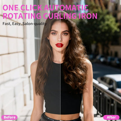 Automatic curling iron lazy curling tool