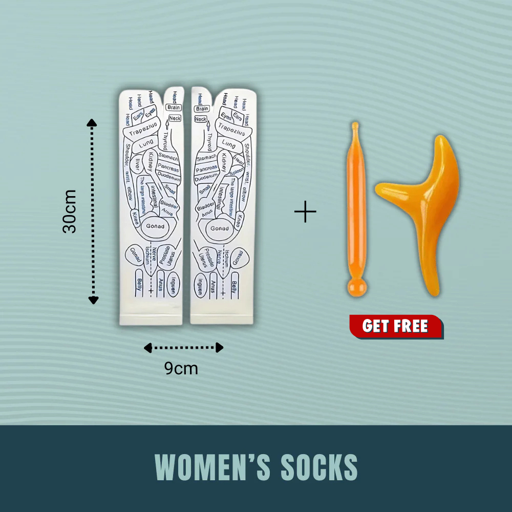 FeetyFirst™ ReflexTherapy Socks