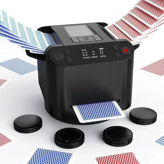 🛒Last Day Sale 49% OFF🔥2-in-1 Automatic Card Shuffler & Dealer