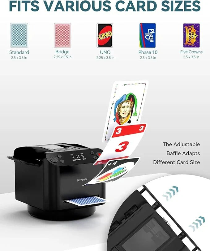 🛒Last Day Sale 49% OFF🔥2-in-1 Automatic Card Shuffler & Dealer
